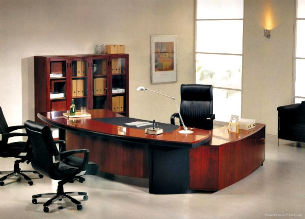 houten kantoor